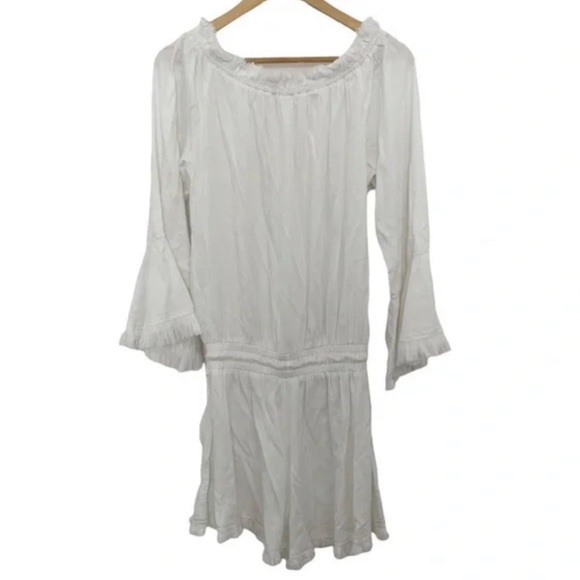 RAMY BROOK Esie Romper Ivory New with Tag $295 retail large CREAM white - Picture 5 of 10